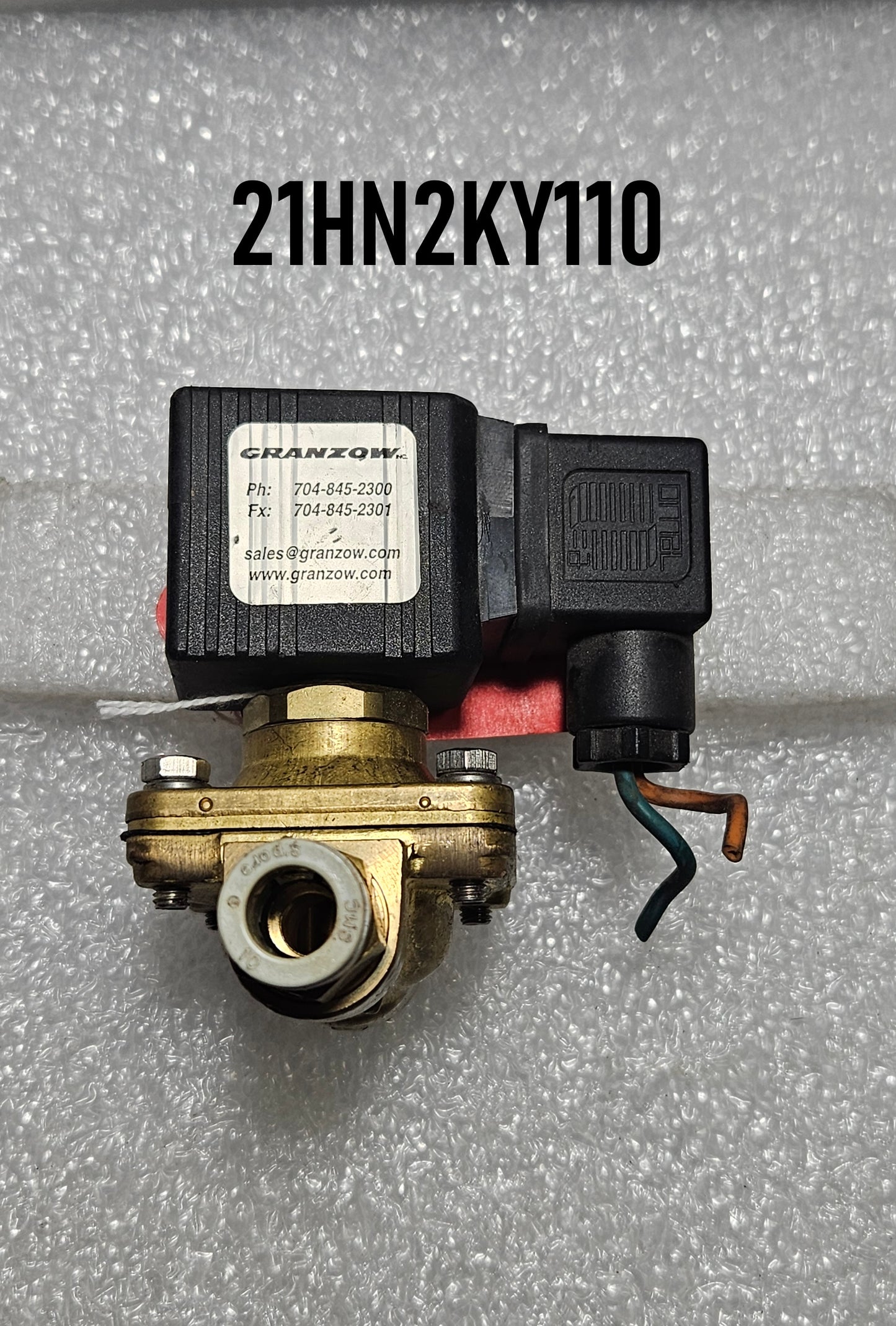 10MM PNEUMATIC VALVE WITH SOLENOID BY GRANZOW
