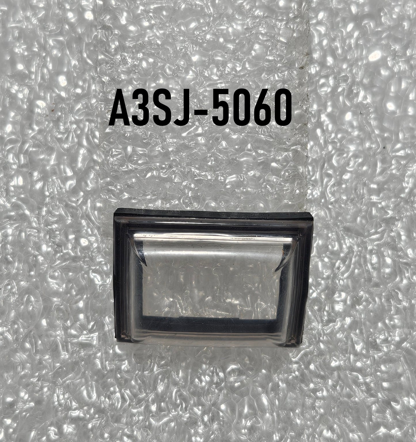 PUSH BUTTON SWITCH COVER (RUBBER MEMBRANE W/ BLACK)