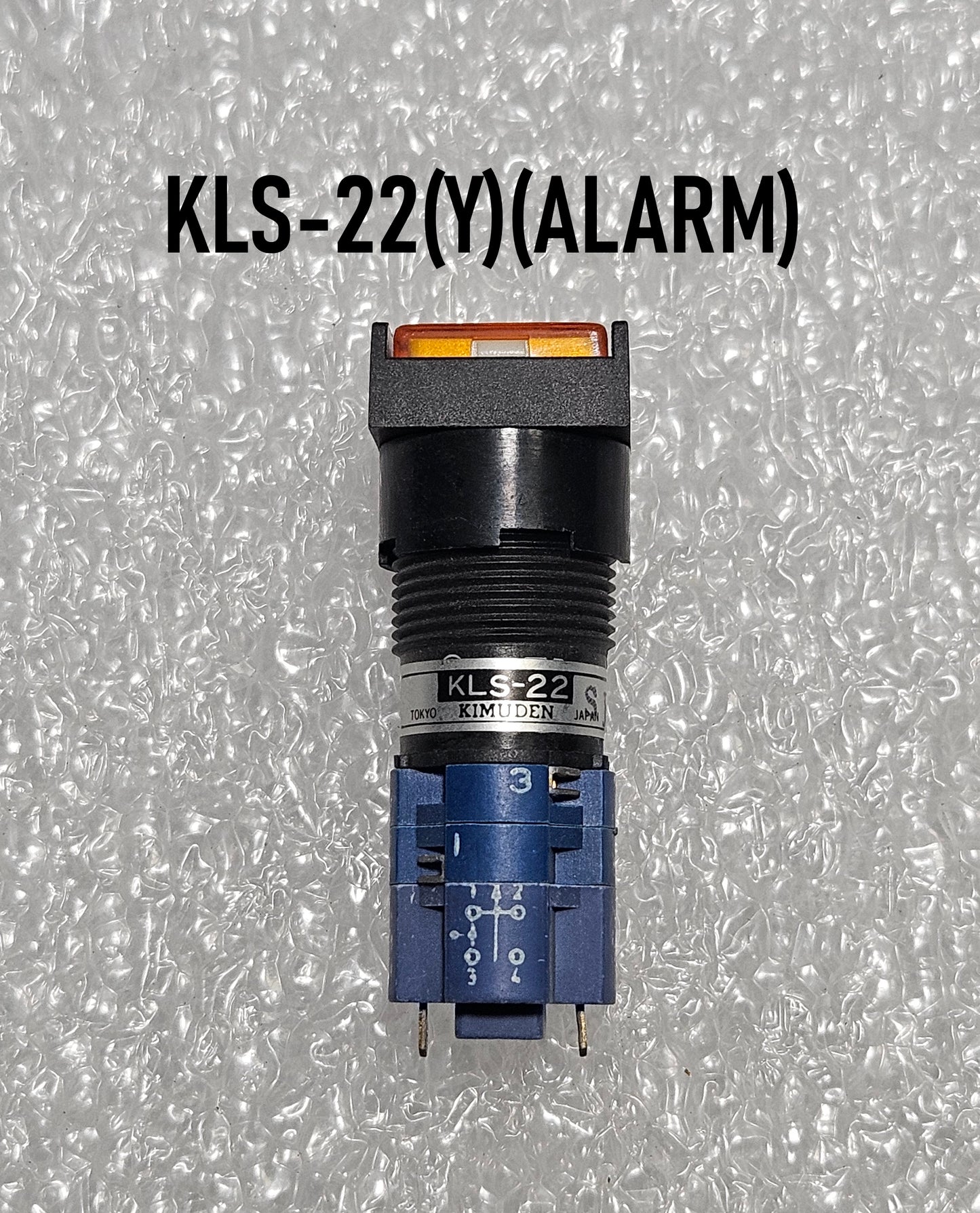 PUSH BUTTON SWITCH, YELLOW