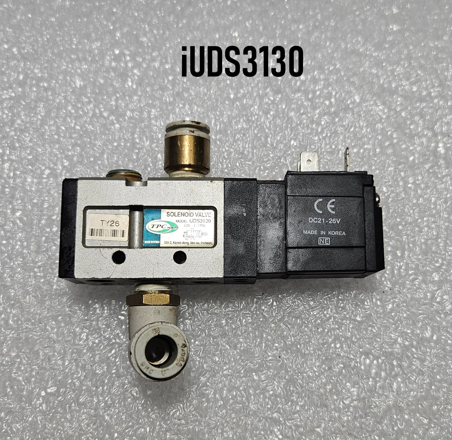 TPC PNEUMATIC SOLENOID VALVE 20-130 PSI