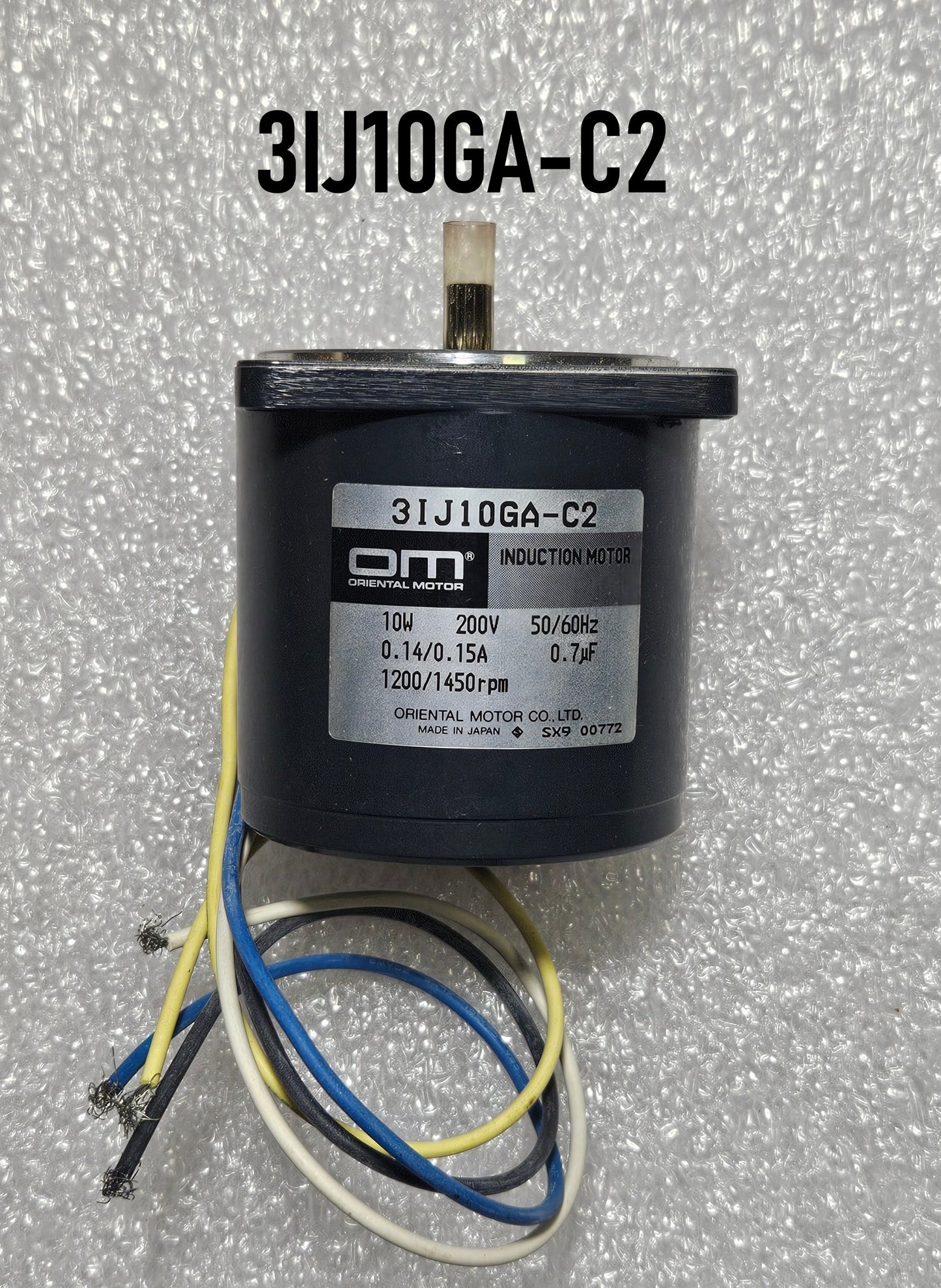 CHIP CONVEYOR MOTOR/OIL CUT