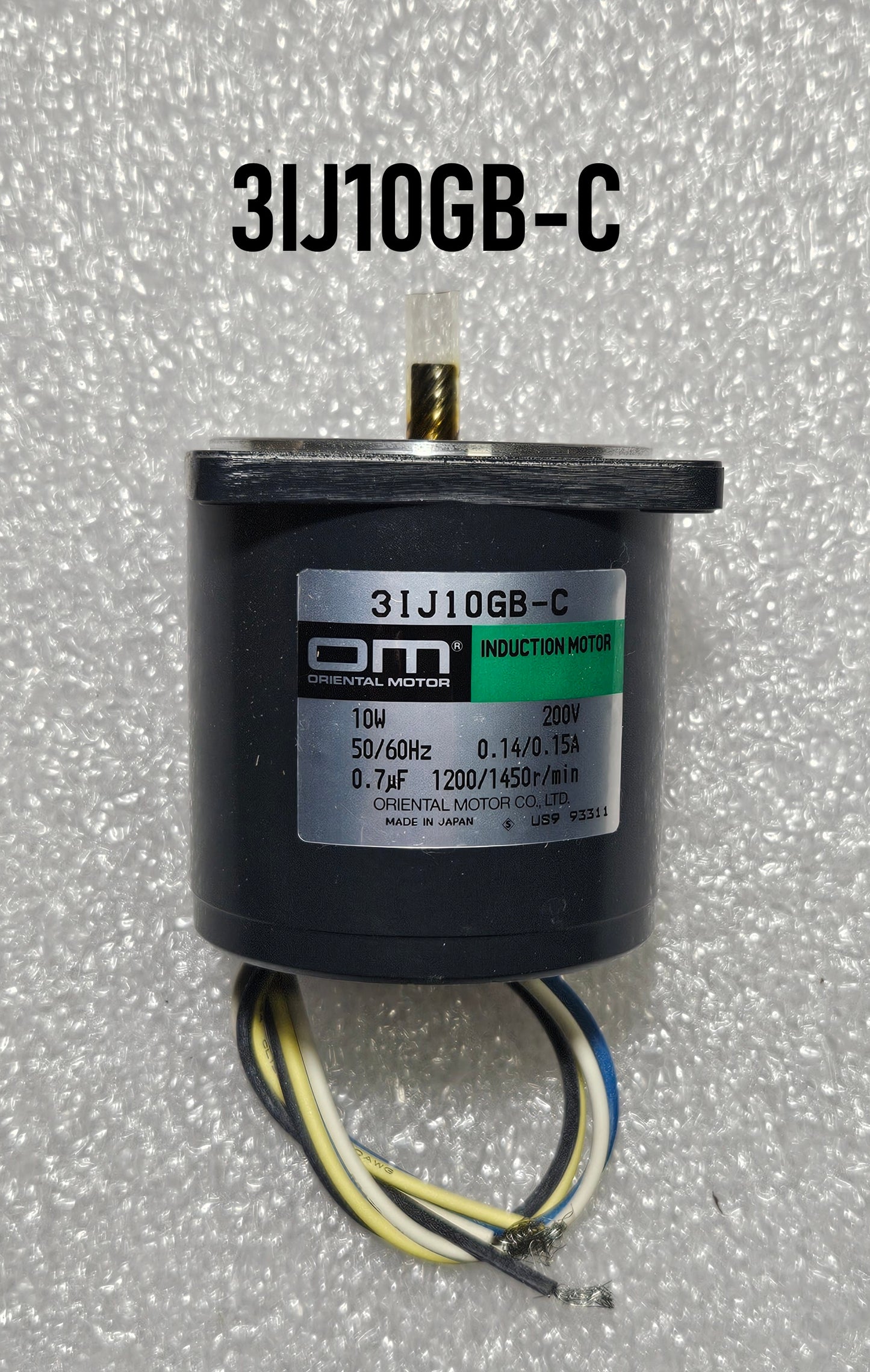 CHIP CONVEYOR MOTOR/OIL CUT