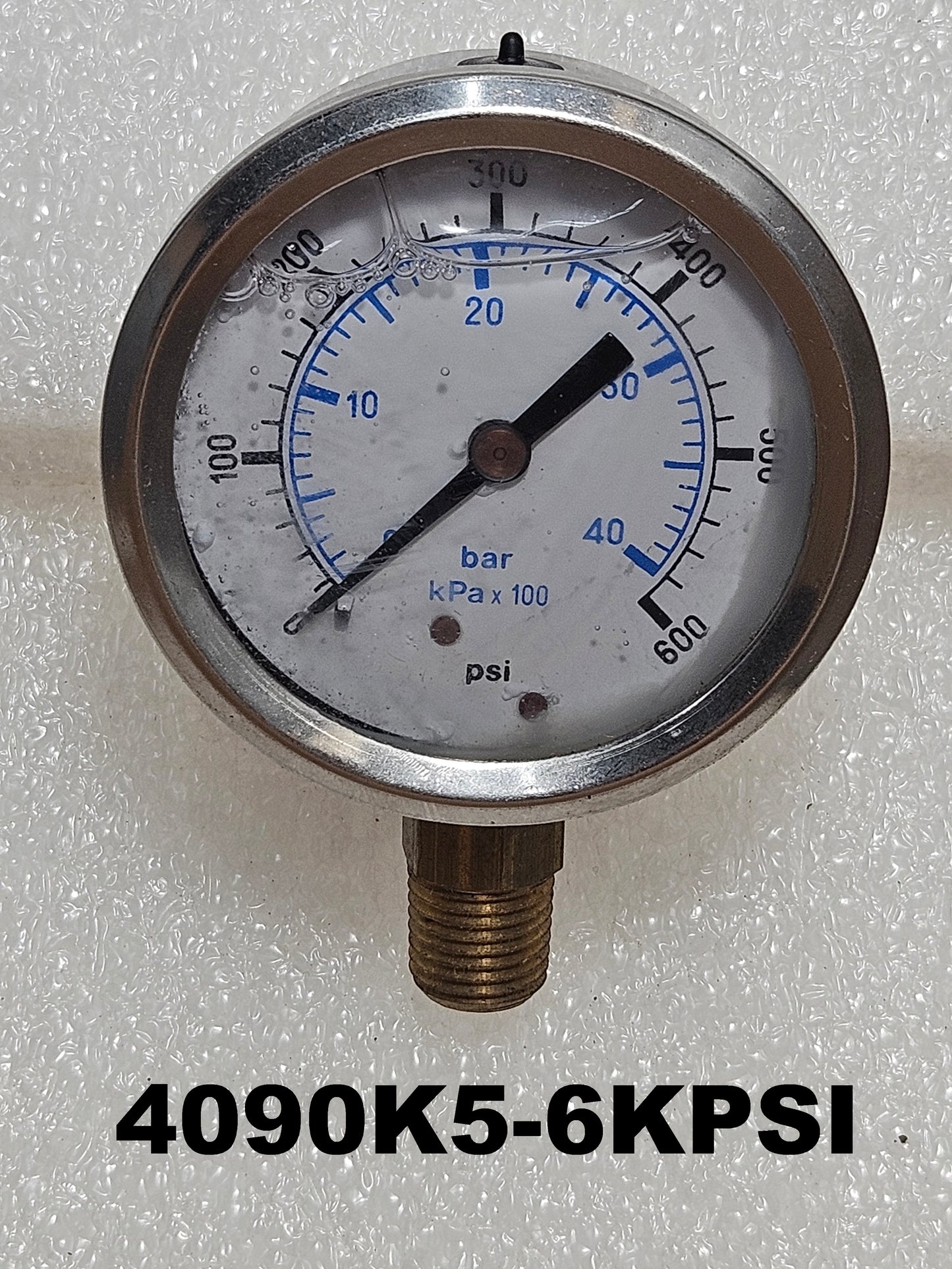 COOLANT GAUGE 0-600PSI