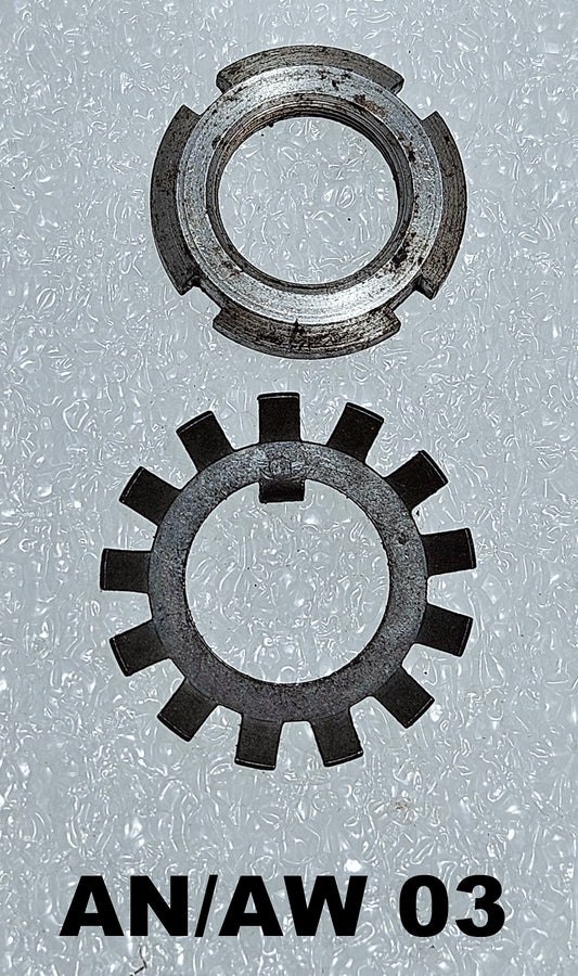 BEARING NUT & WASHER