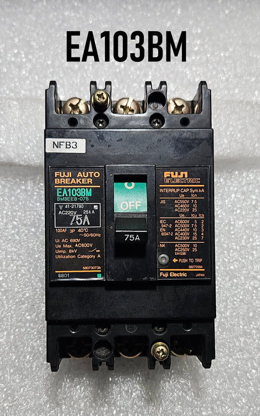 75A FUJI AUTO BREAKER
