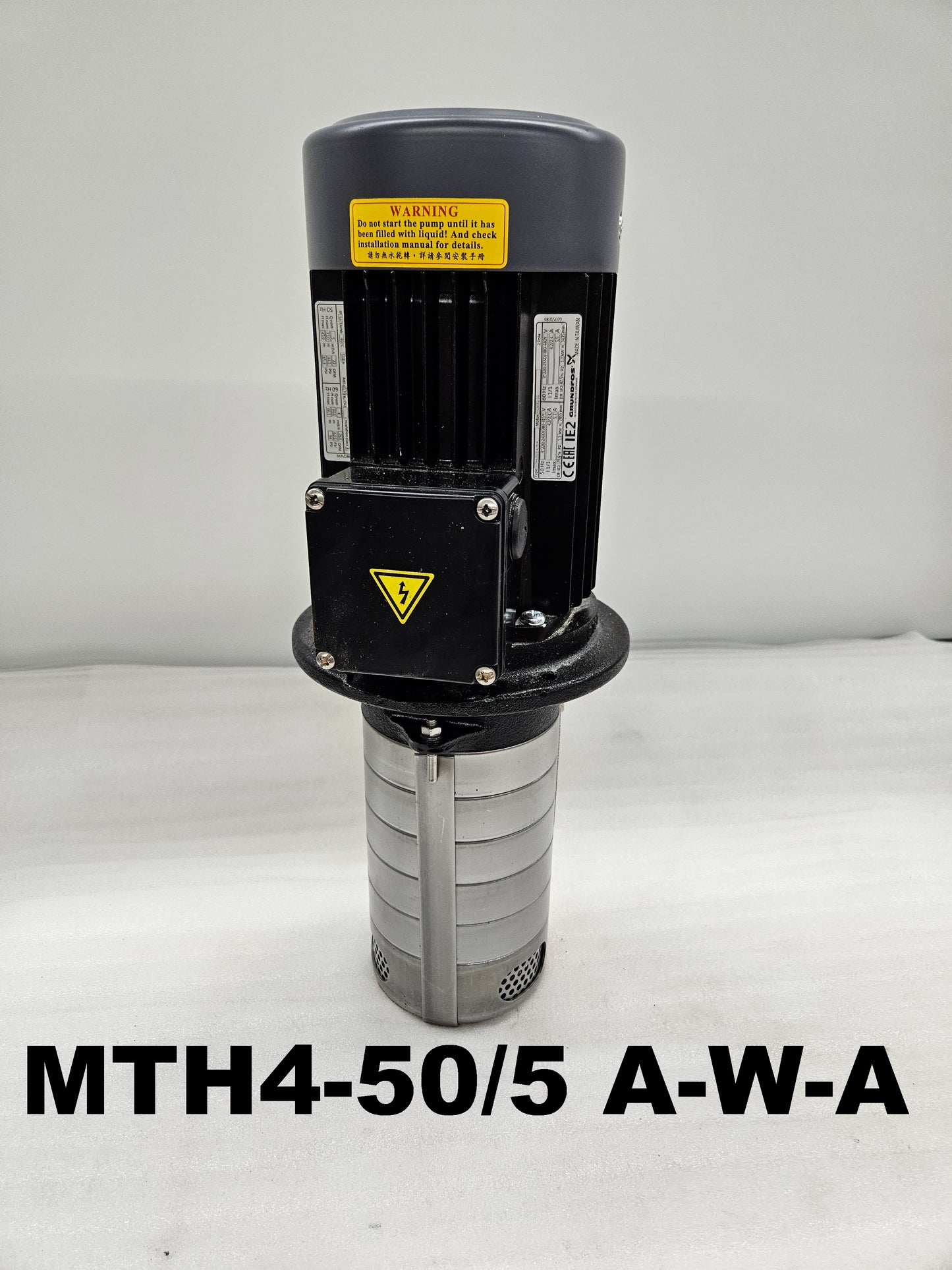 GRUNDFOS VERTICAL IMMERSIBLE CENTRIFUGAL PUMP