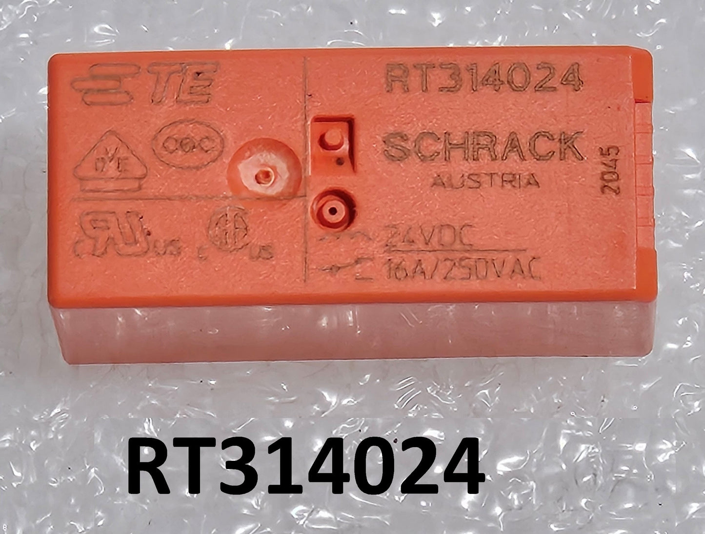 SCHRACK RELAY ORANGE