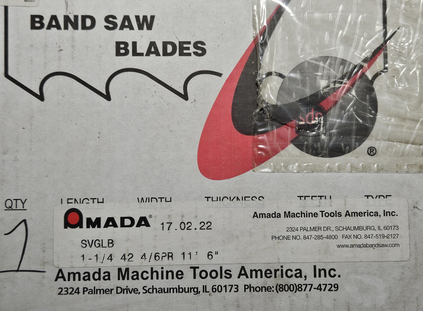 BAND SAW BLADE AMADA 17.02.22