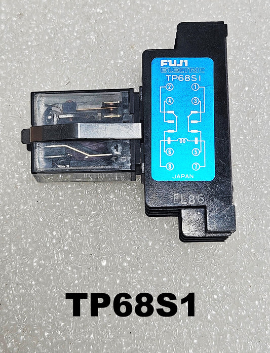 RELAY BASE AND 24VDC RELAY